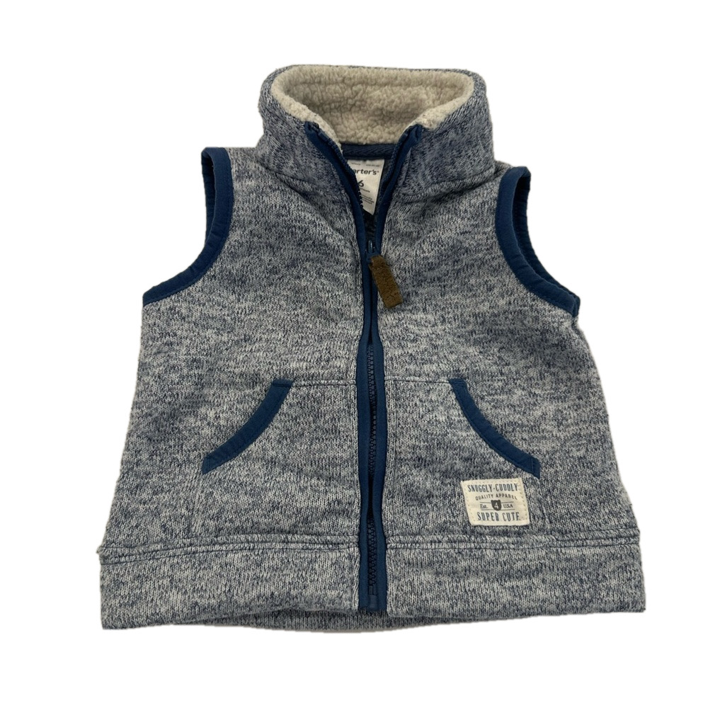3/20$ Carter’s baby cozy sleeveless vest size 6 months